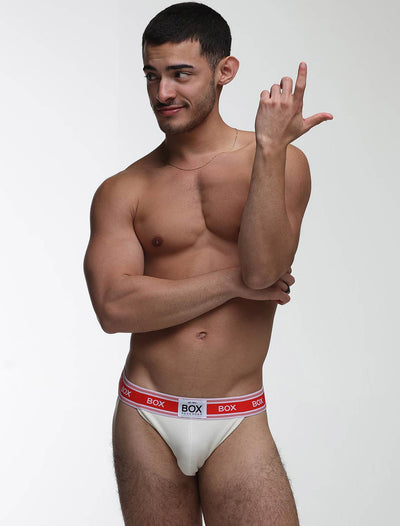 '90s Knit Jockstrap - Titan White