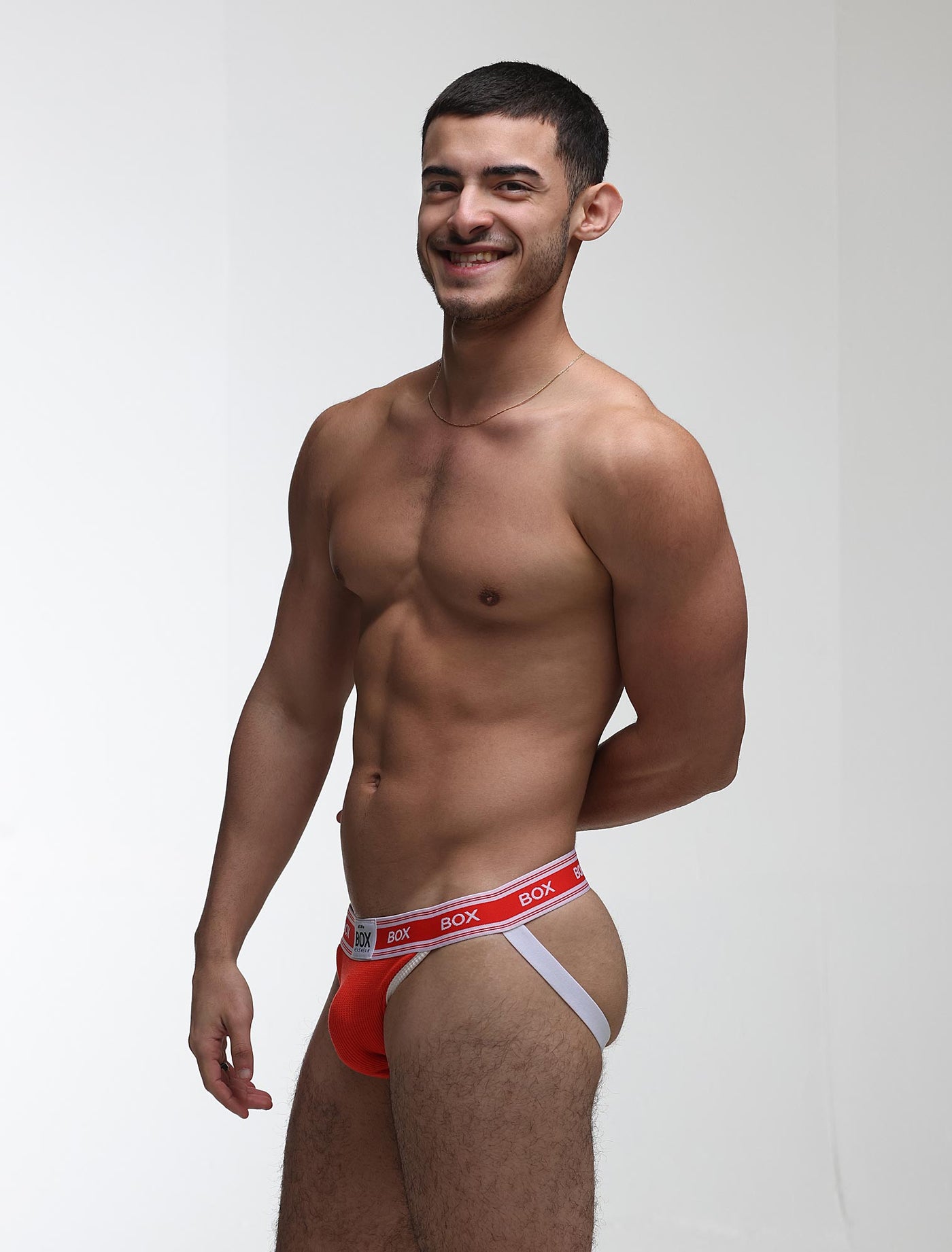 '90s Knit Jockstrap - Racer Red