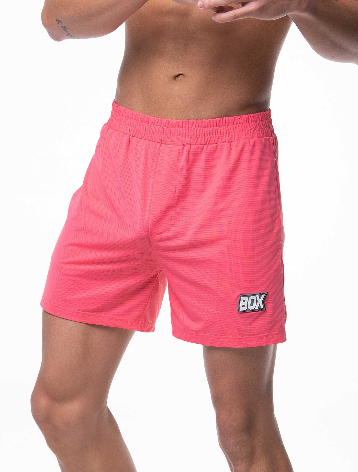 Mesh Football Shorts - Mascot Pink