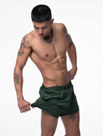 Compound Jock Shorts - Military Green