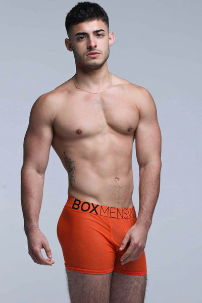 All Over Mesh Boxers - Orangeade