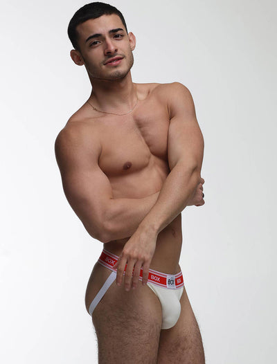 '90s Knit Jockstrap - Titan White