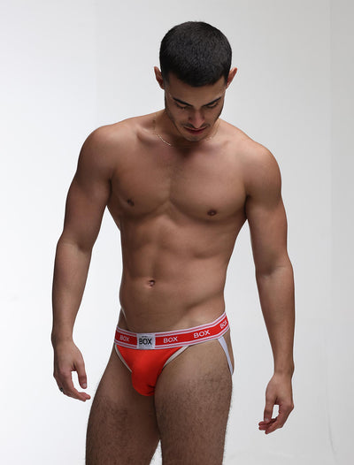 '90s Knit Jockstrap - Racer Red