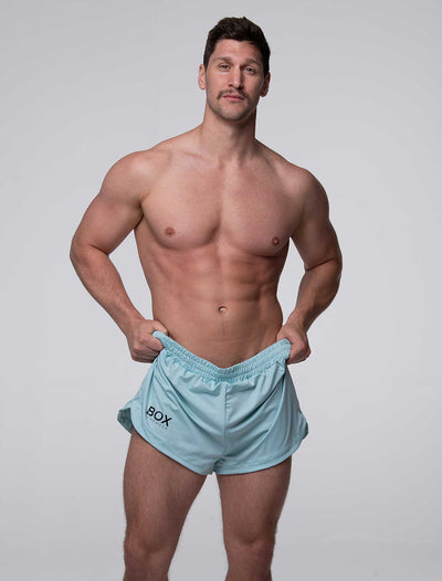 Compound Jock Shorts - Aqua