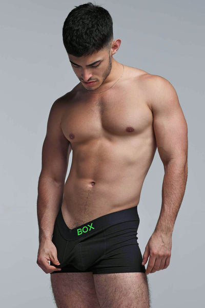 Colour Pop Boxers - Black & Green
