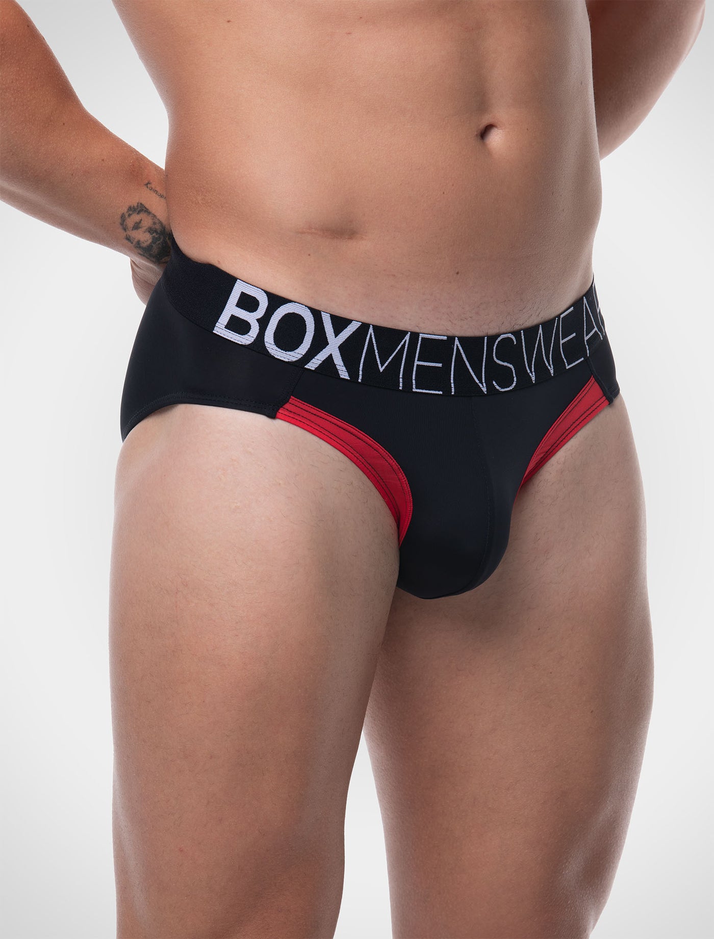 Prince Fit Briefs - Black & Red