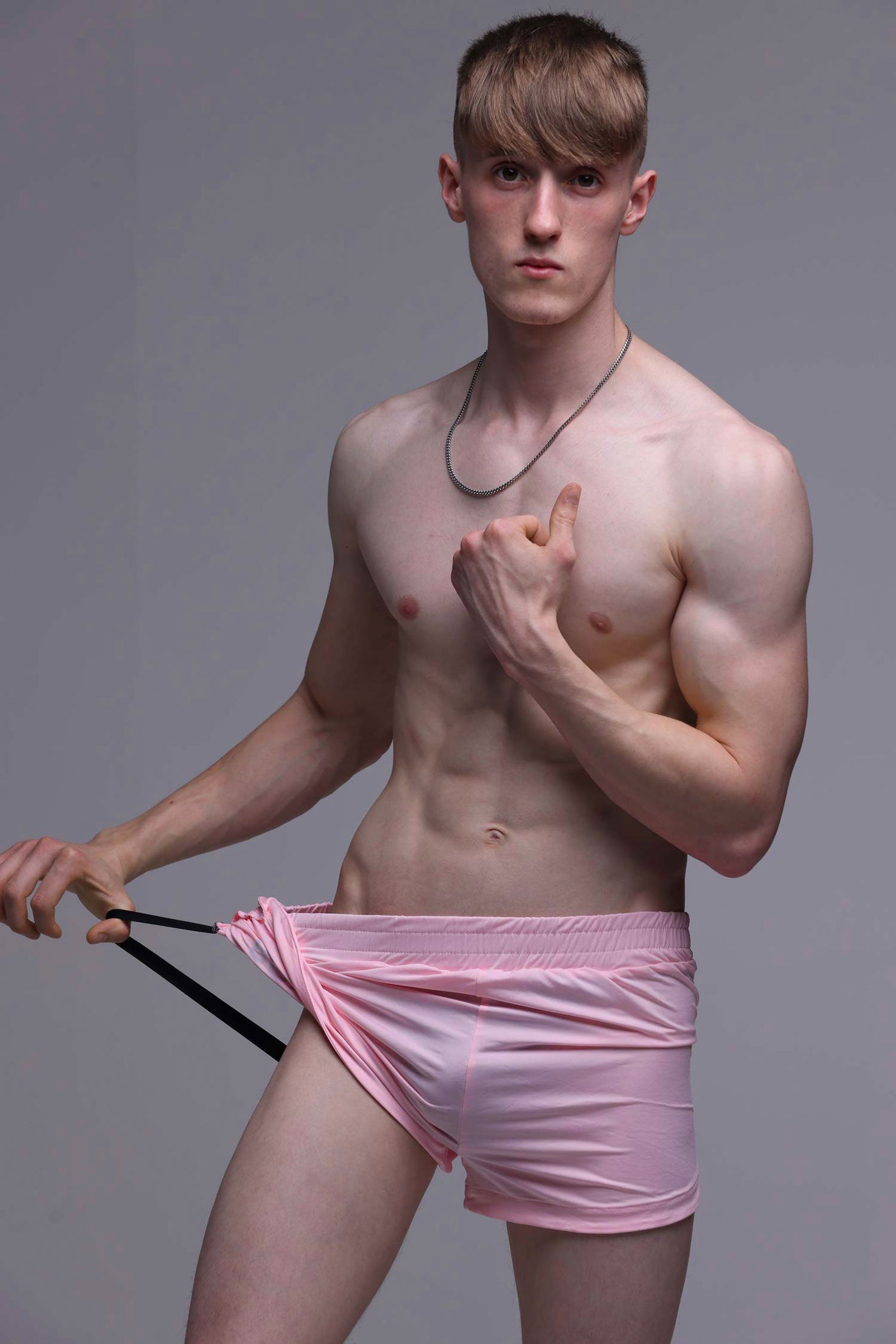 Compound Jock Shorts - Pink