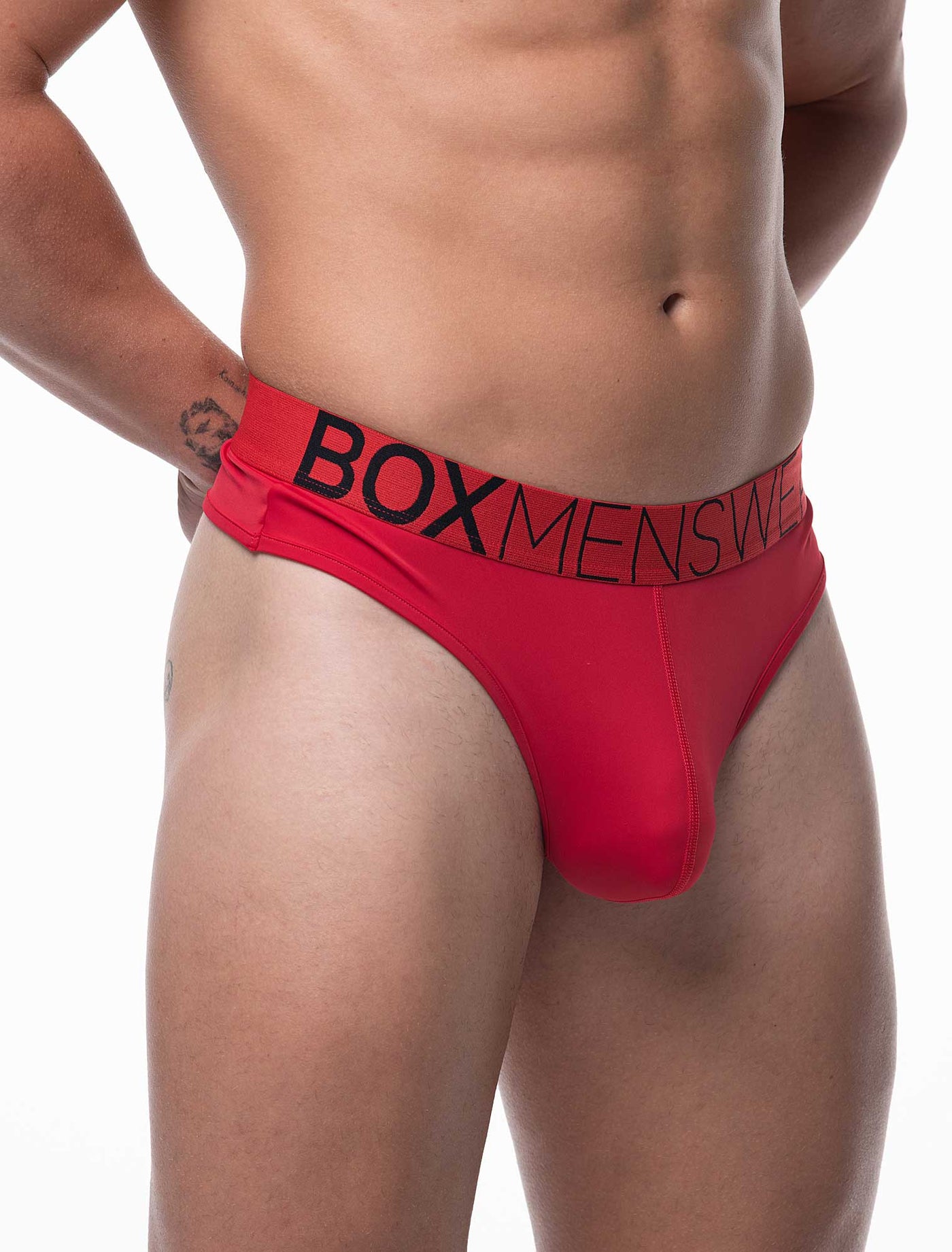 Brazilian Butt Briefs - Capoeira Red