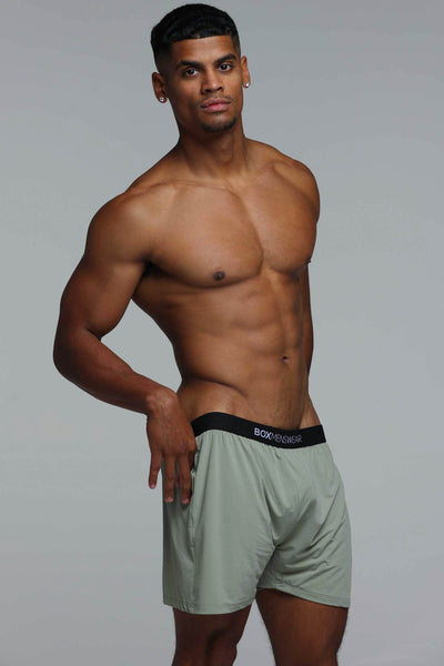 Silky Seamless Lounge Shorts - Sage