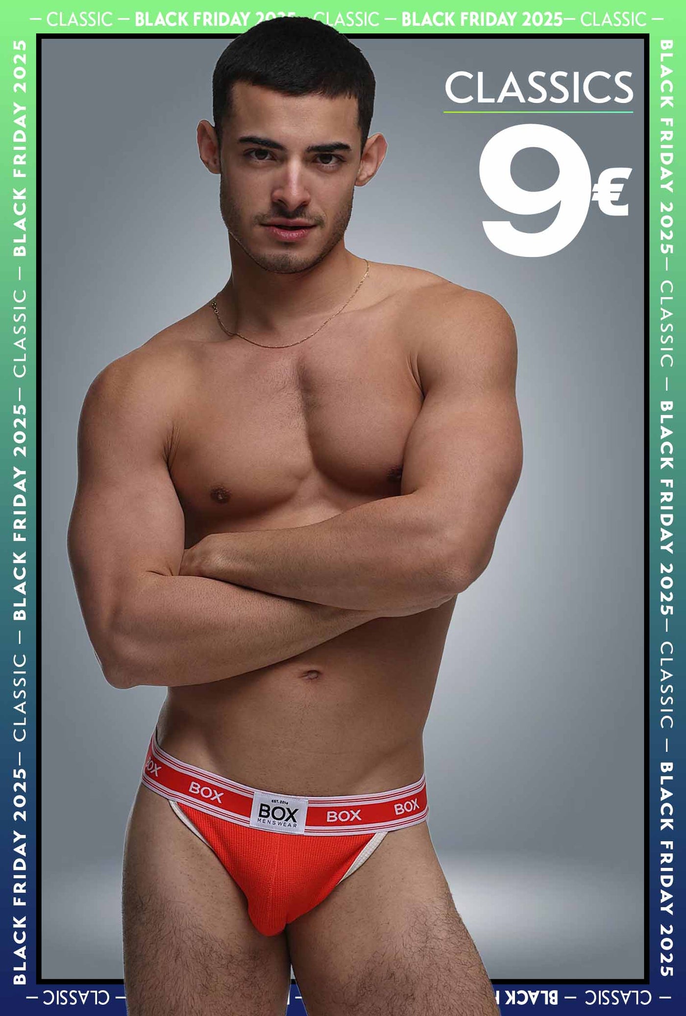 '90s Knit Jockstrap - Racer Red