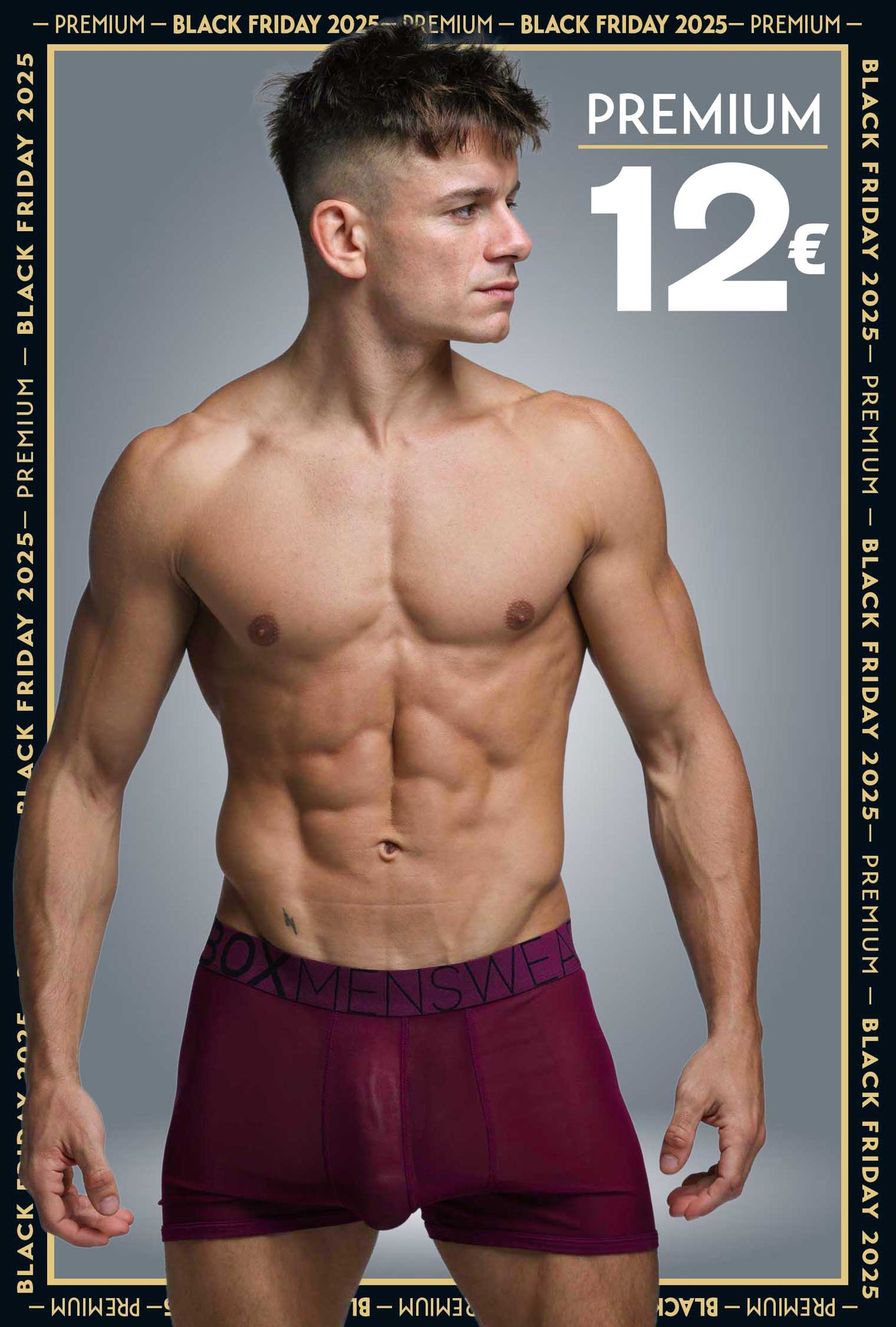 All Over Mesh Boxers - Cherry Crush