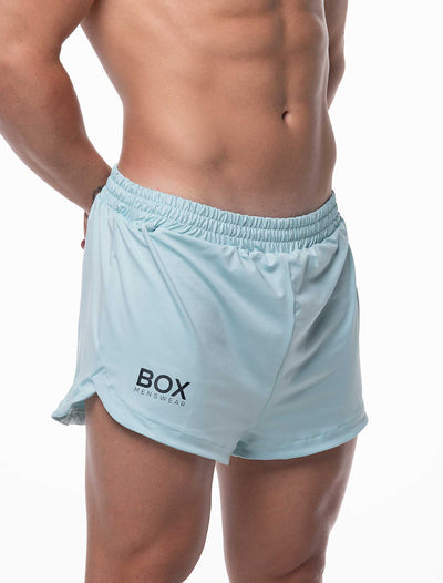 Compound Jock Shorts - Aqua