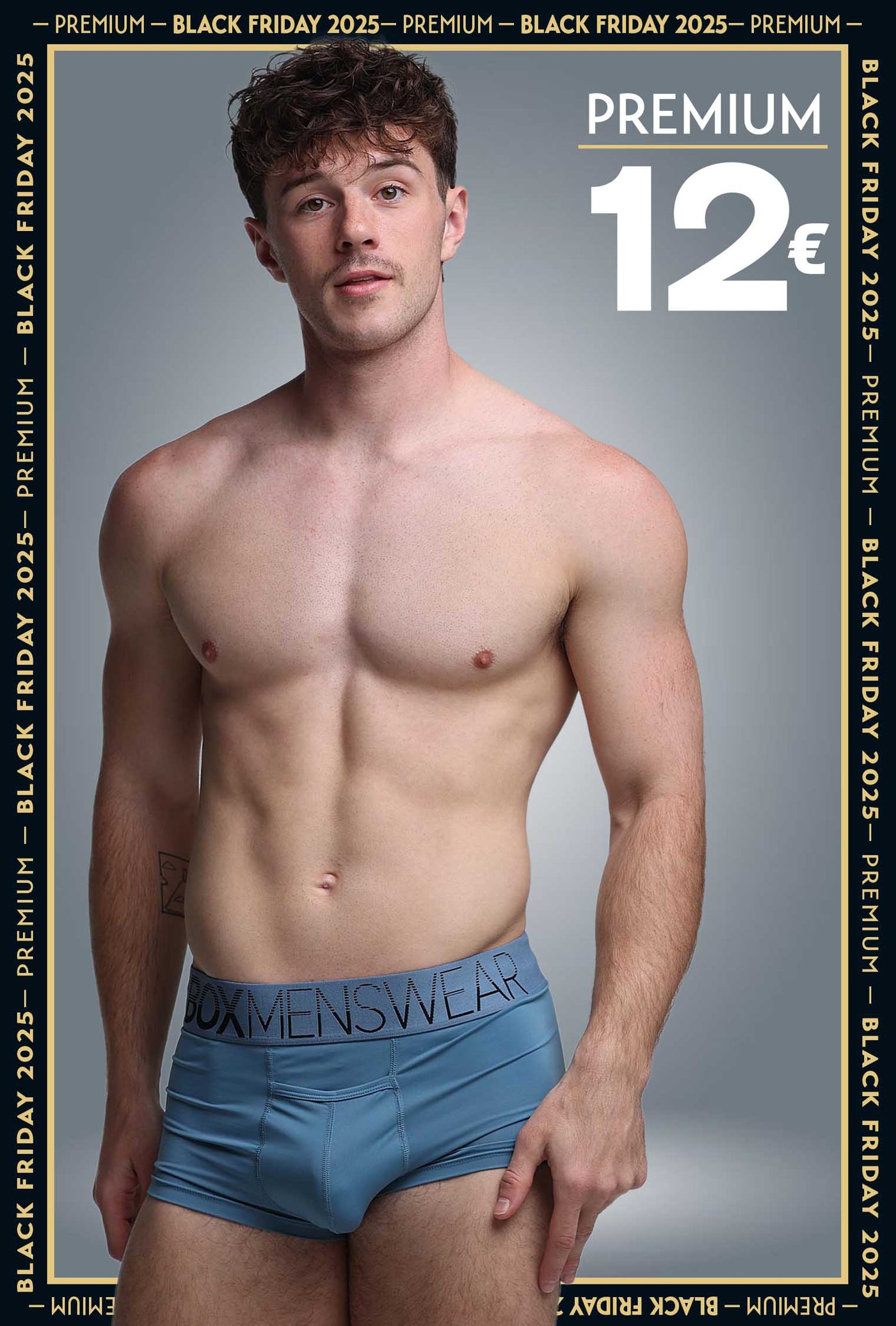 Mens Arched Keyhole Boxers - Oceanic Odyssey