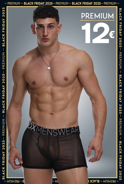 All Over Mesh Boxers - Black