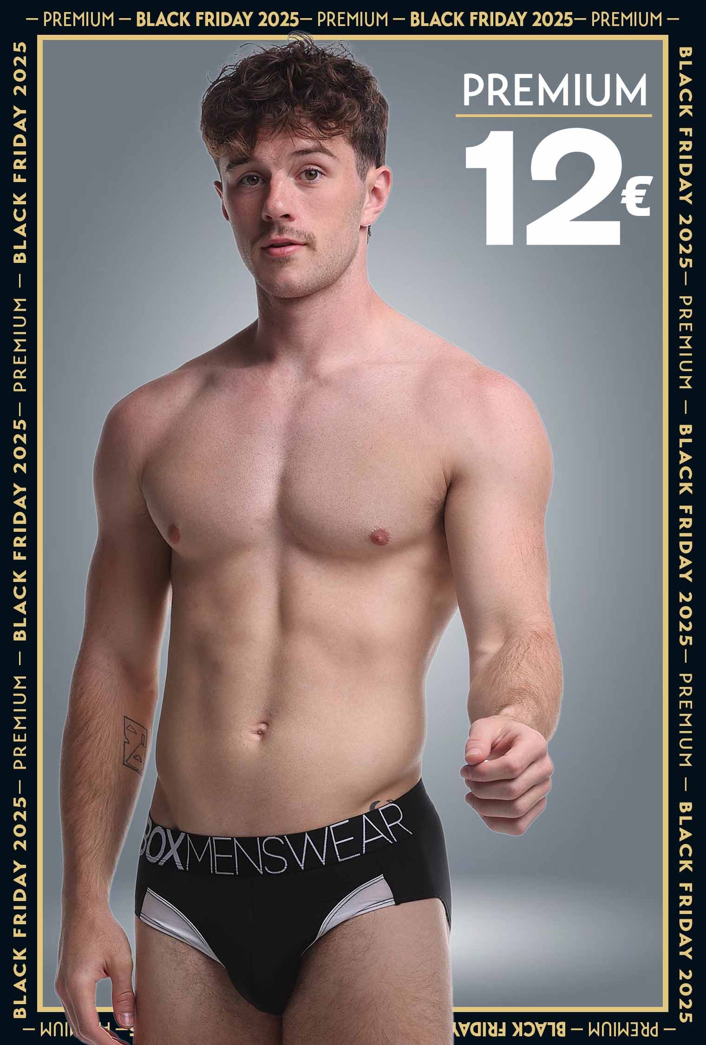 Prince Fit Briefs - Black & White