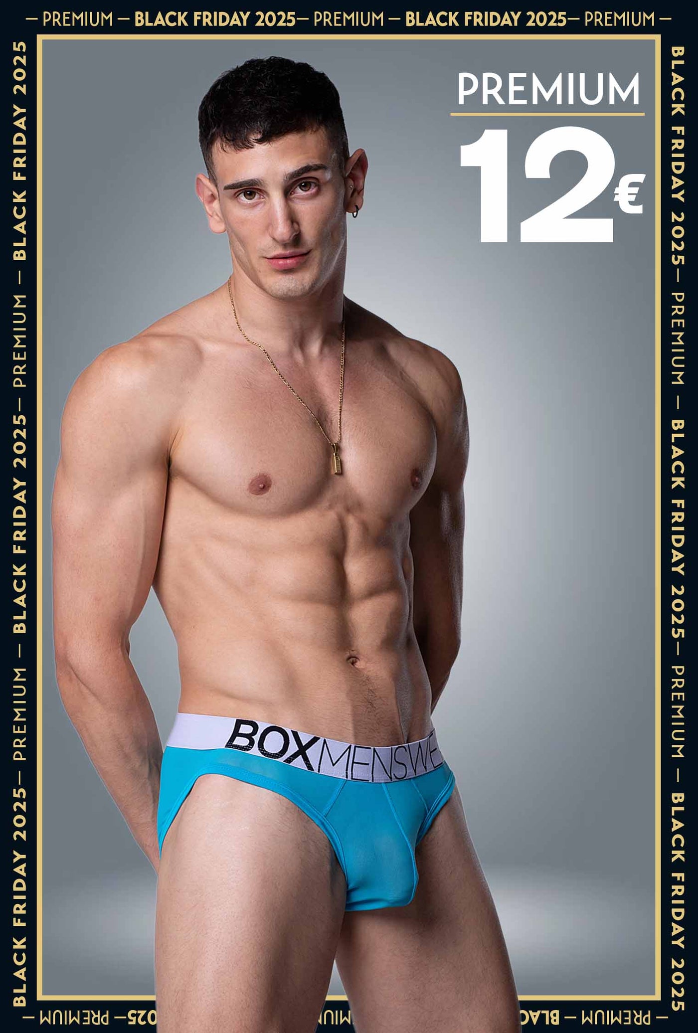 All Over Mesh Briefs - Blue Me