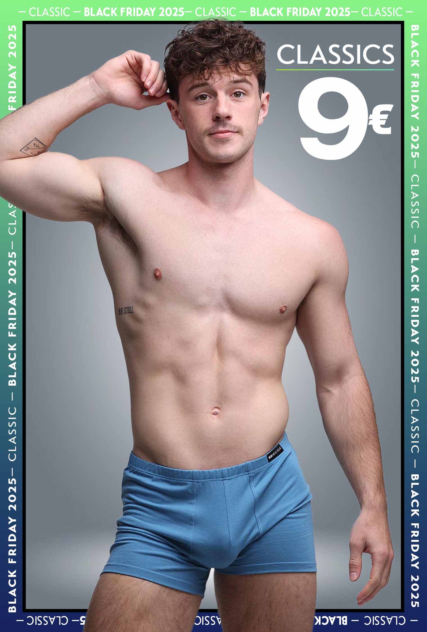 Minimal Boxers - Blue