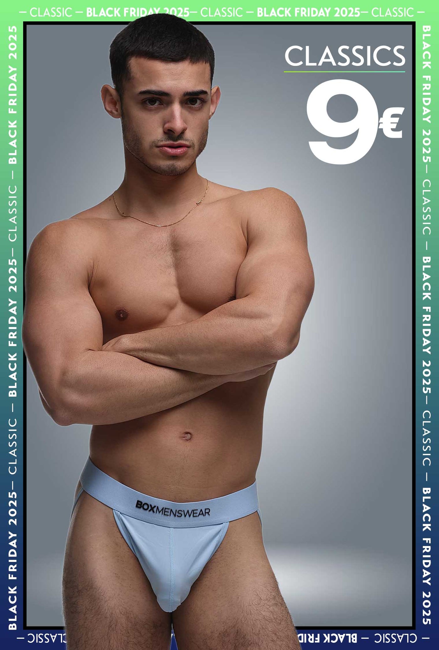 Precision Jockstrap - Capri Blue