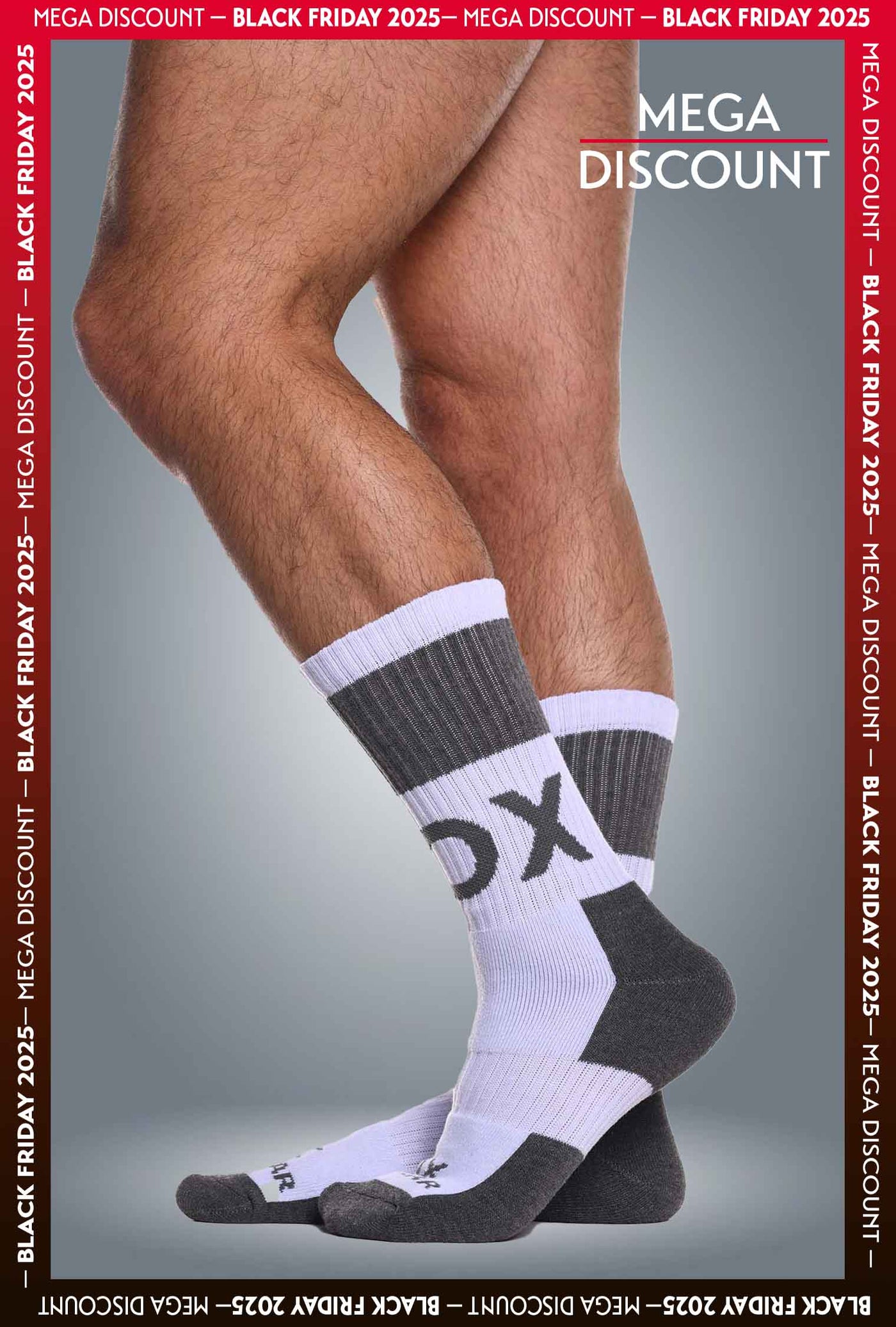 Box Sports Socks - Grey