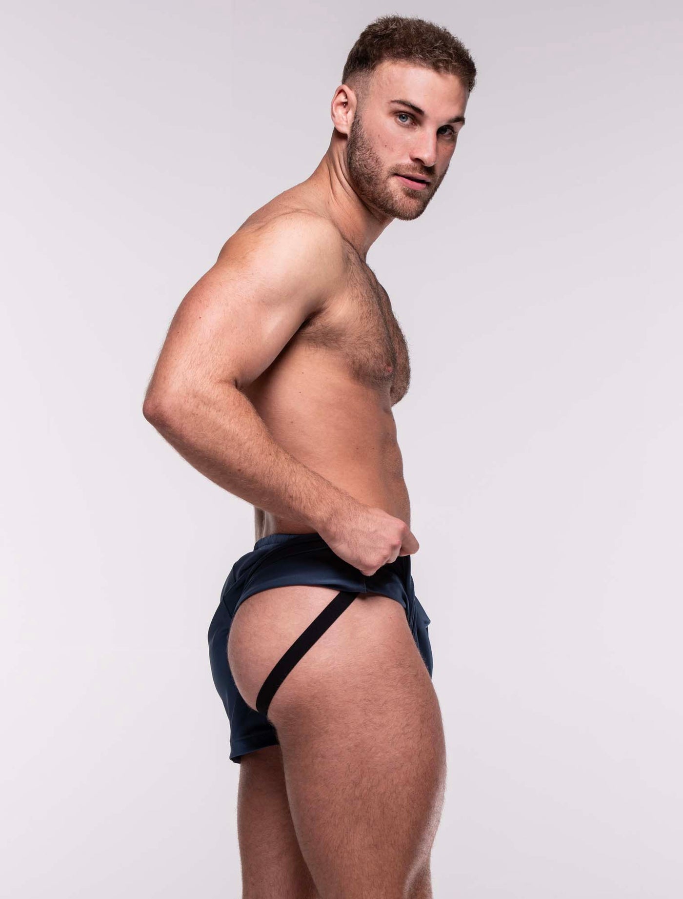 Compound Jock Shorts - Navy