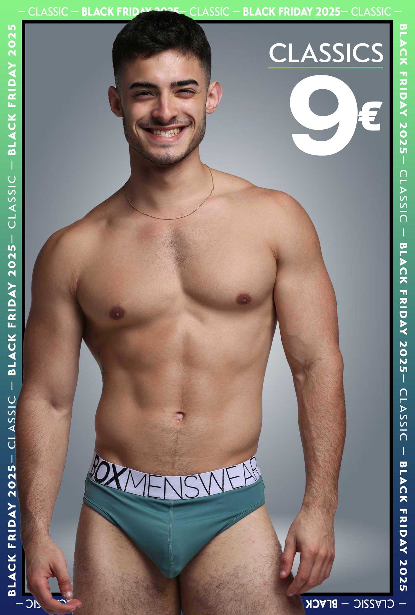 Brazilian Butt Briefs - Amazon Green