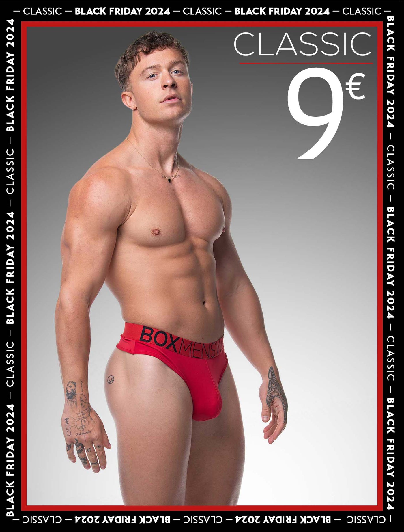 Brazilian Butt Briefs - Capoeira Red