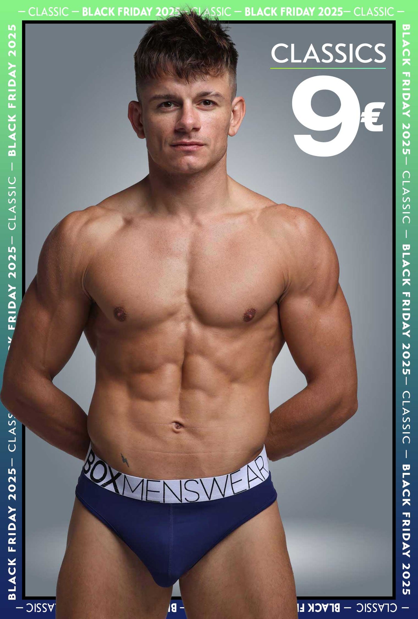 Brazilian Butt Briefs - Ipanema Blue