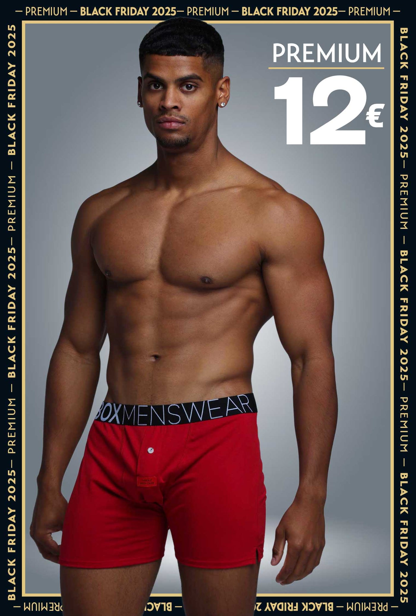 Button-up Boxers - Rouge Moi