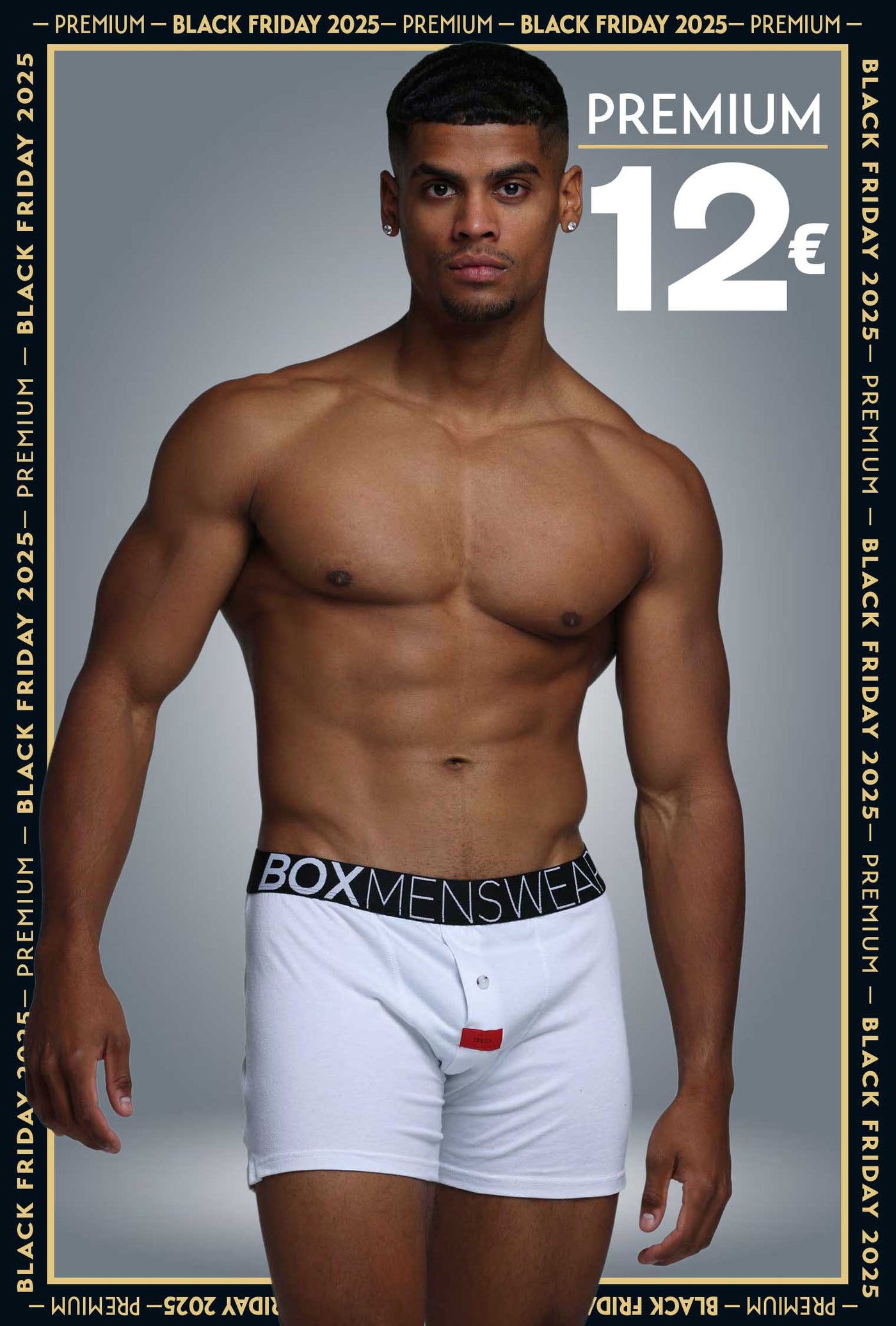 Button-up Boxers - Venus White