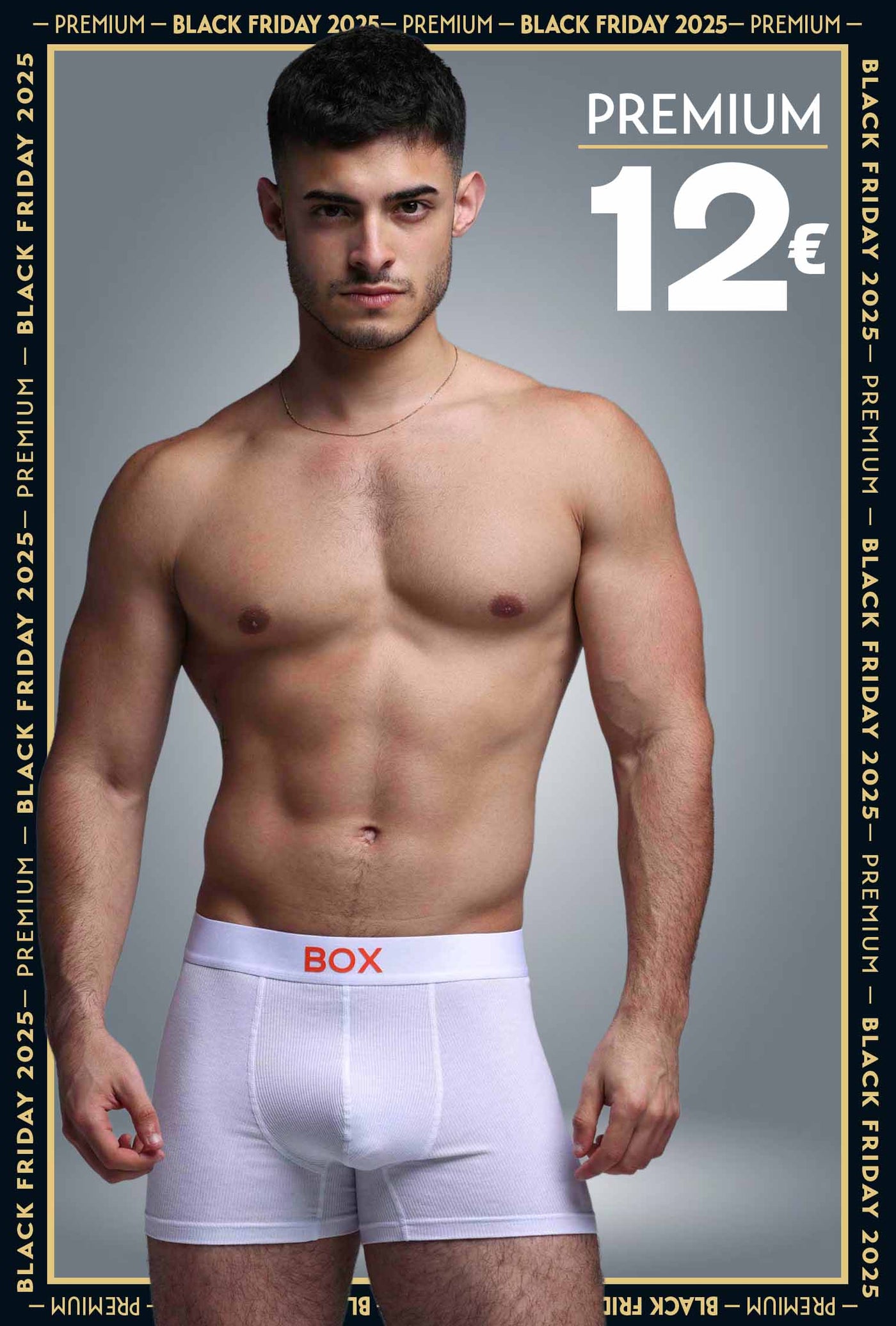 Colour Pop Boxers - White & Orange