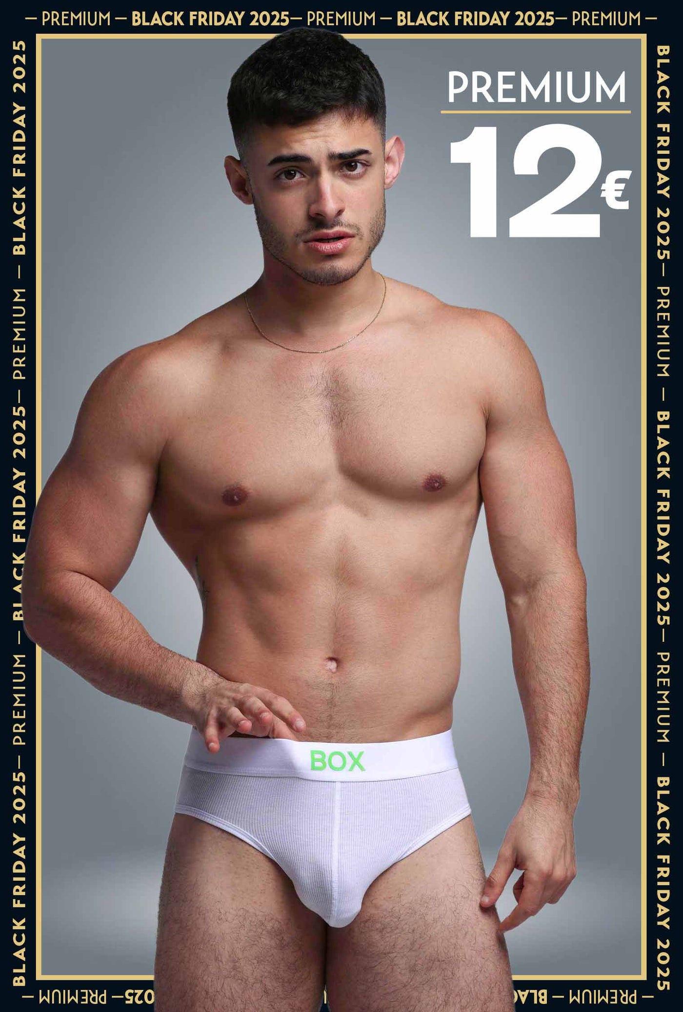Colour Pop Briefs - White & Green