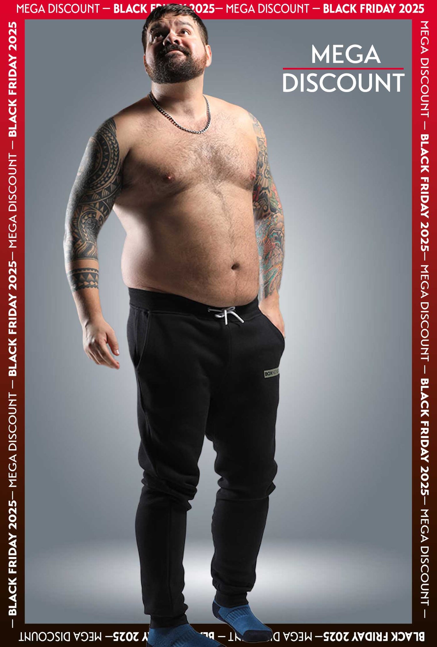 Comfort Fit: Joggers - Black