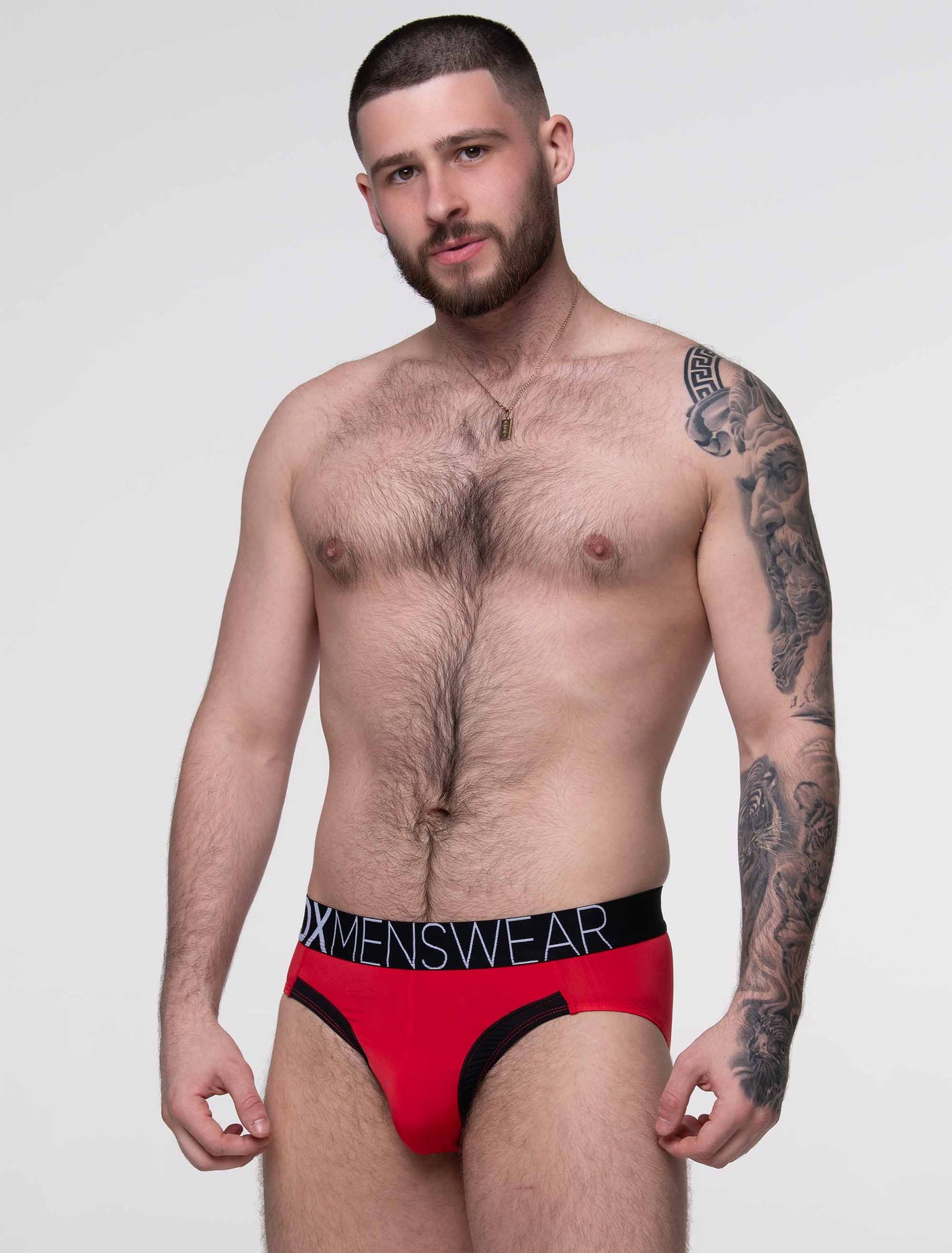 Prince Fit Briefs - Red & Black