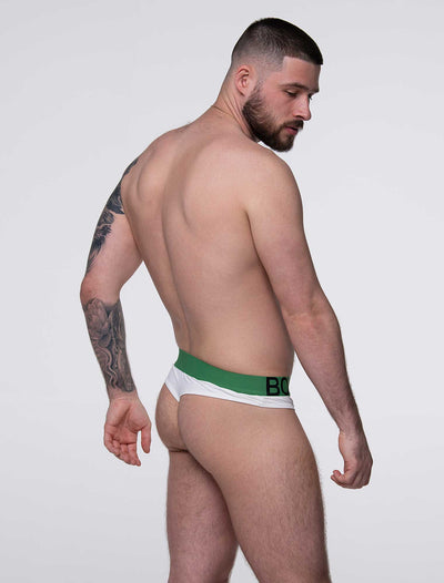 Brazilian Butt Briefs - Sugar Loaf White