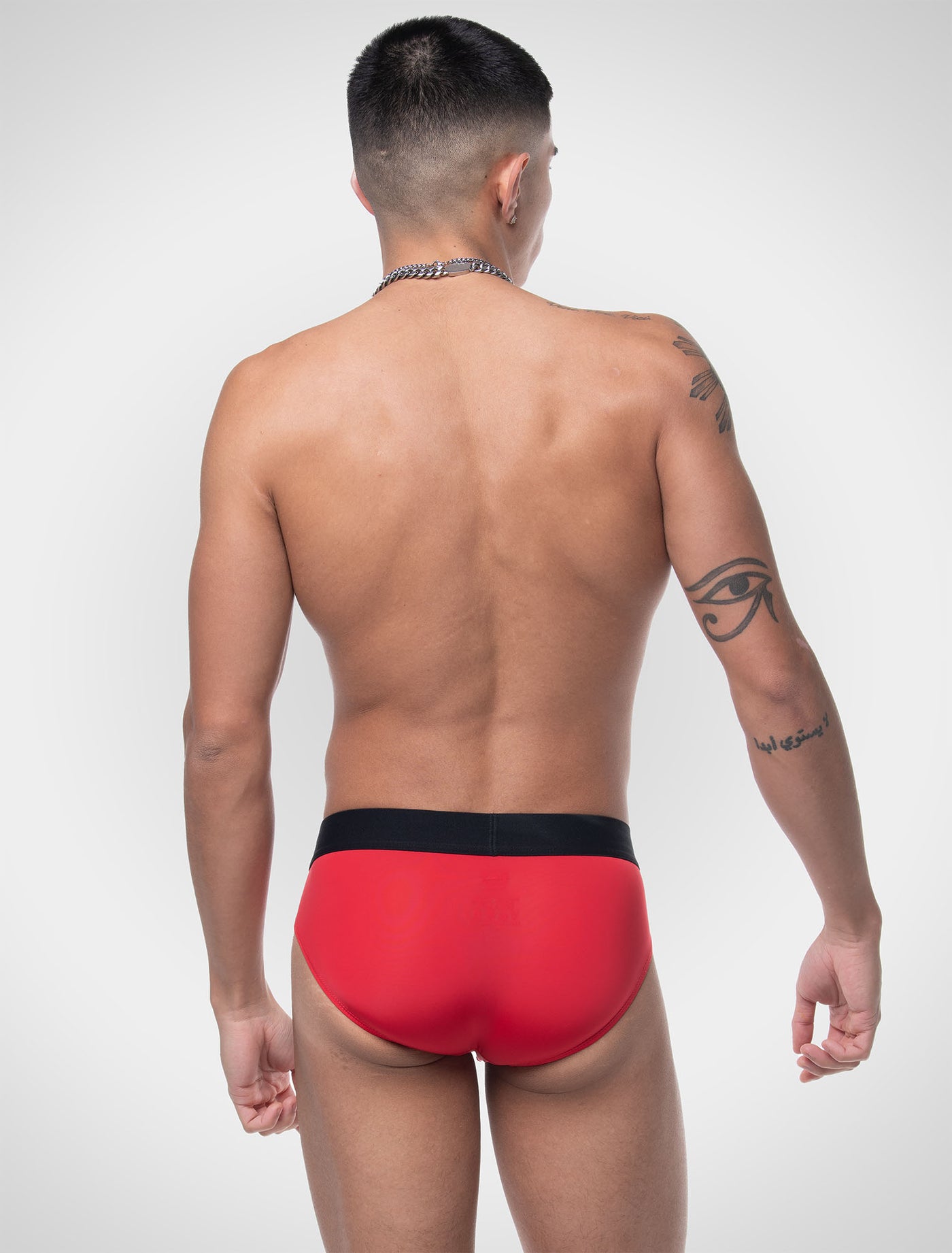 Prince Fit Briefs - Red & Black