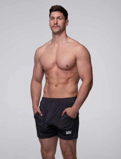 Mesh Football Shorts - Defence Grey