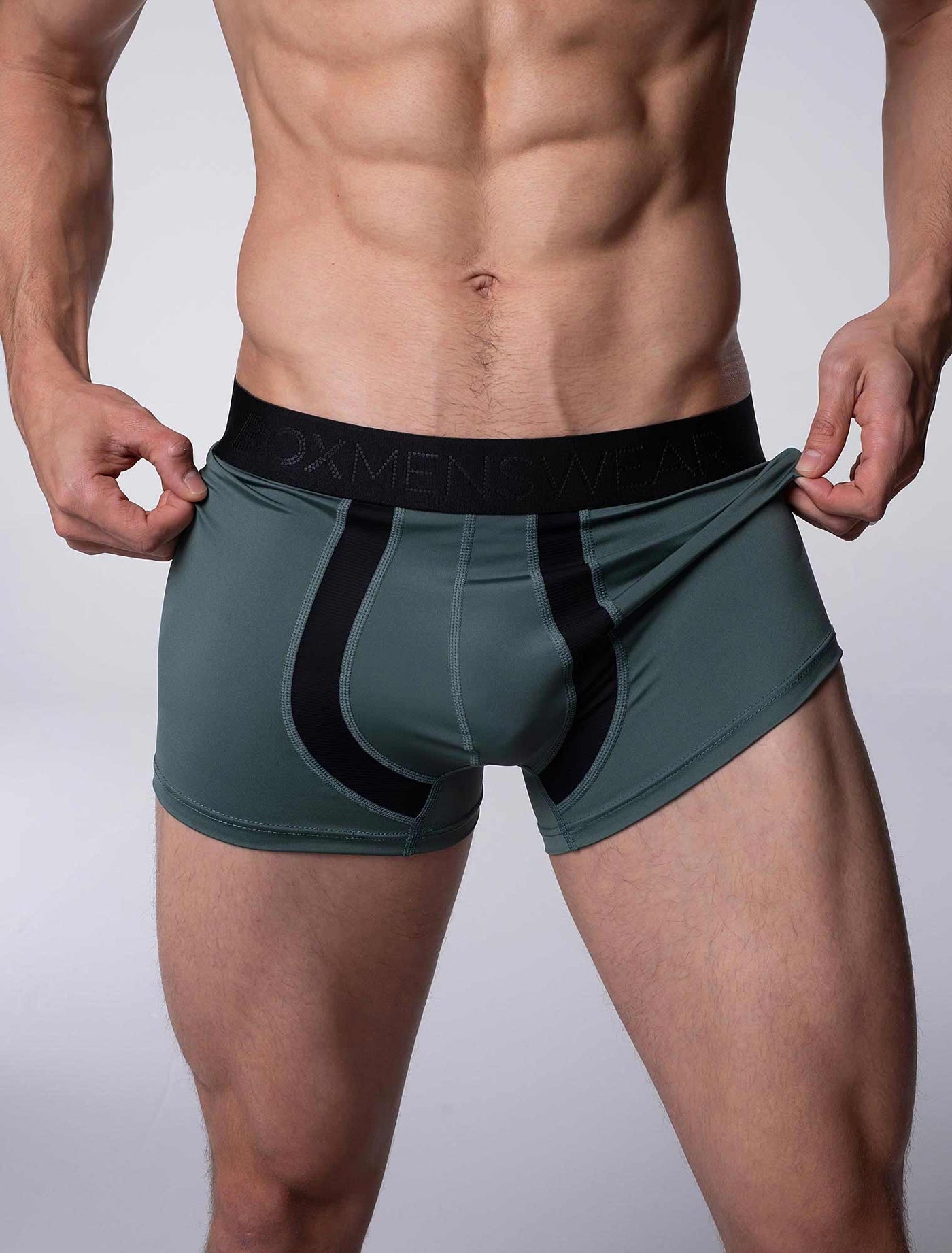 Motion Mesh Boxers - Military Green