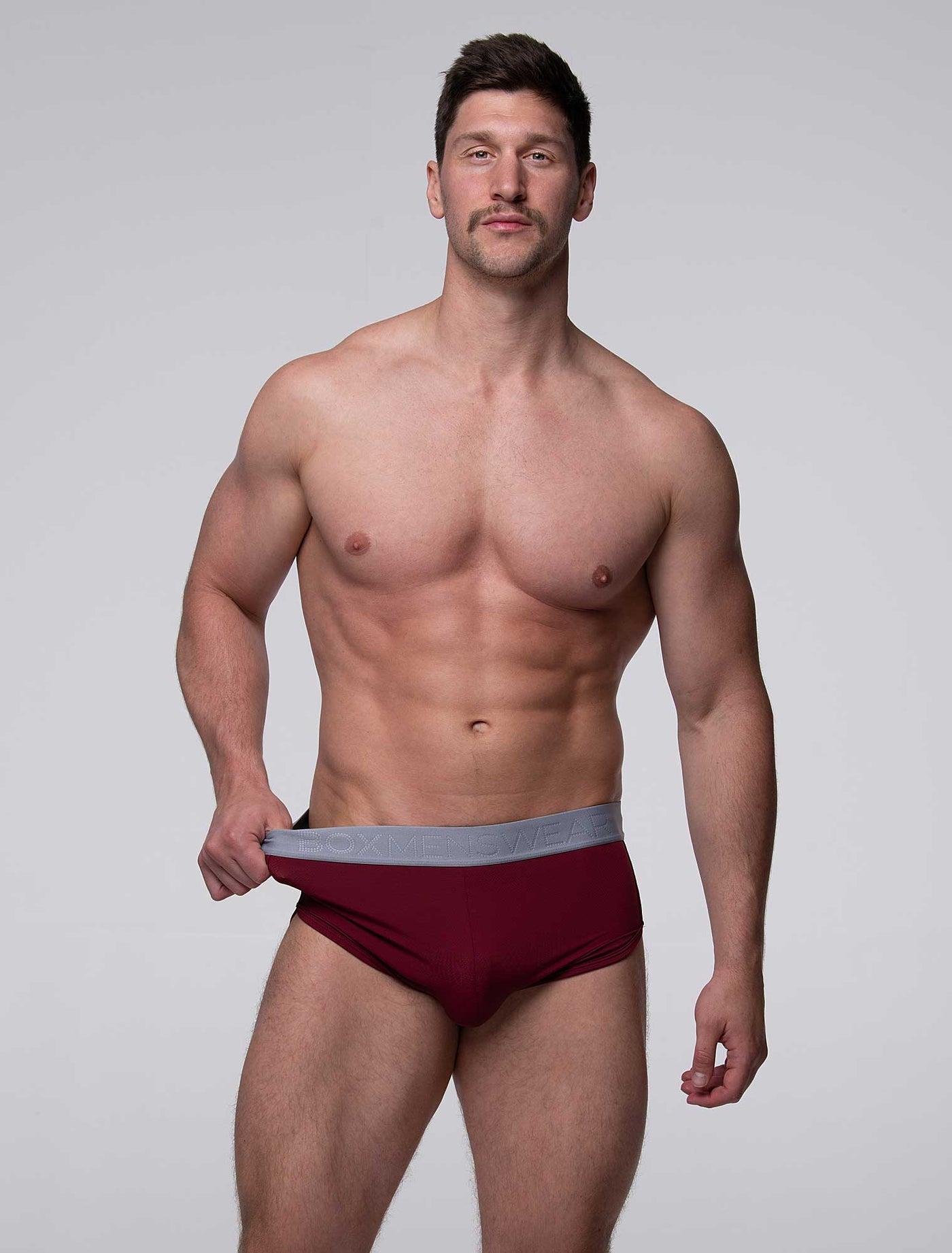 LuxLite Boxers - Burgundy Breeze