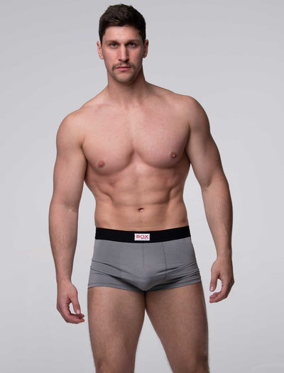 Marl Moment Boxers - Platinum Grey