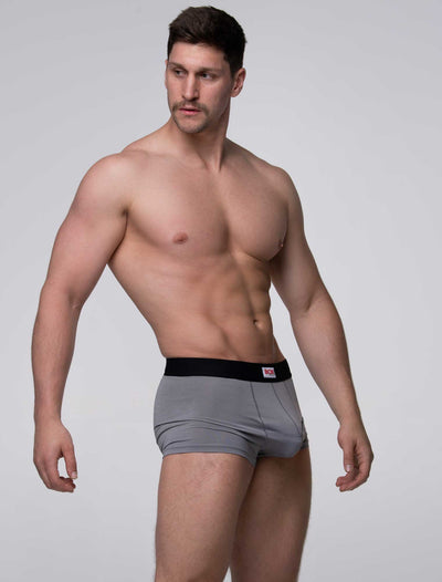 Marl Moment Boxers - Platinum Grey