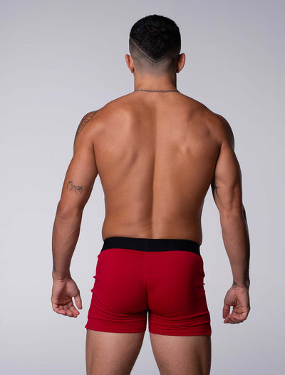 Button-up Boxers - Rouge Moi