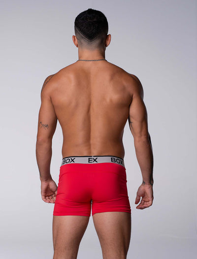 Mens Sports Boxers - Red Ignition