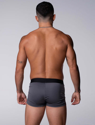 Motion Mesh Boxers - Grey