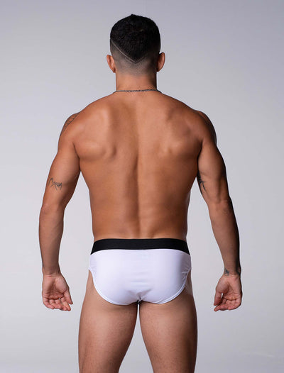 Motion Mesh Briefs - White