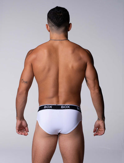 Box x Elliott: Elite Briefs - Arctic White