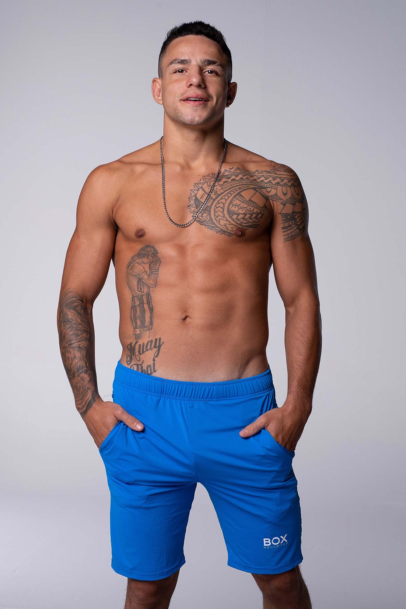 Pro Release: Sports Shorts - Blue - boxmenswear - {{variant_title}}
