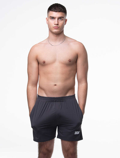 Mesh Football Shorts - Defence Grey