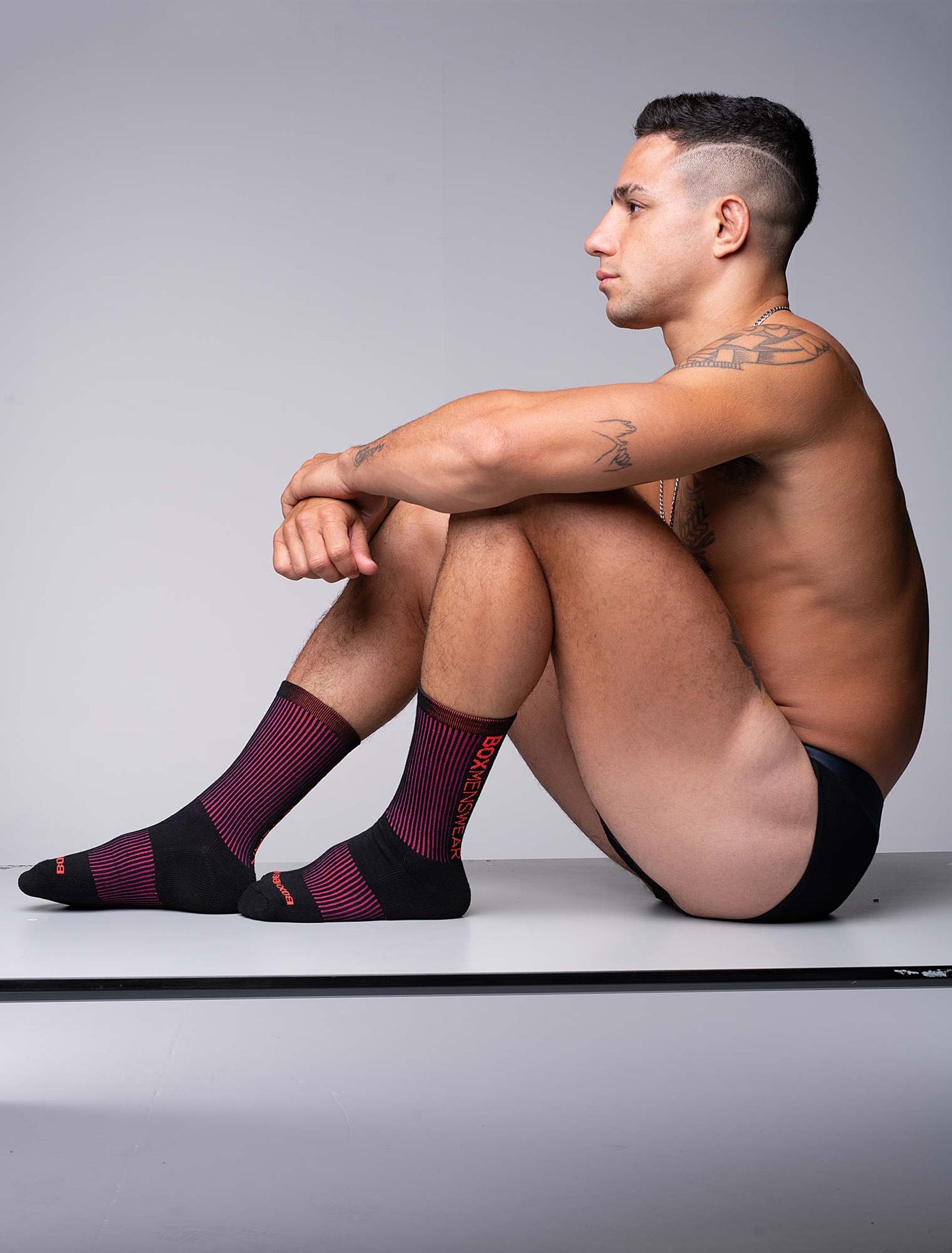 Highlighter Sports Socks - Dusk