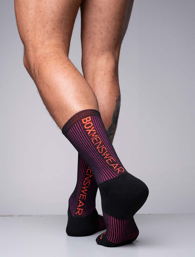 Highlighter Sports Socks - Dusk