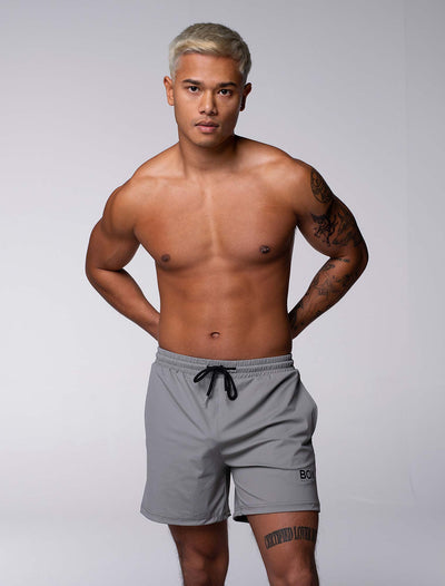 "The Fit" Sports Shorts - Premium Grey